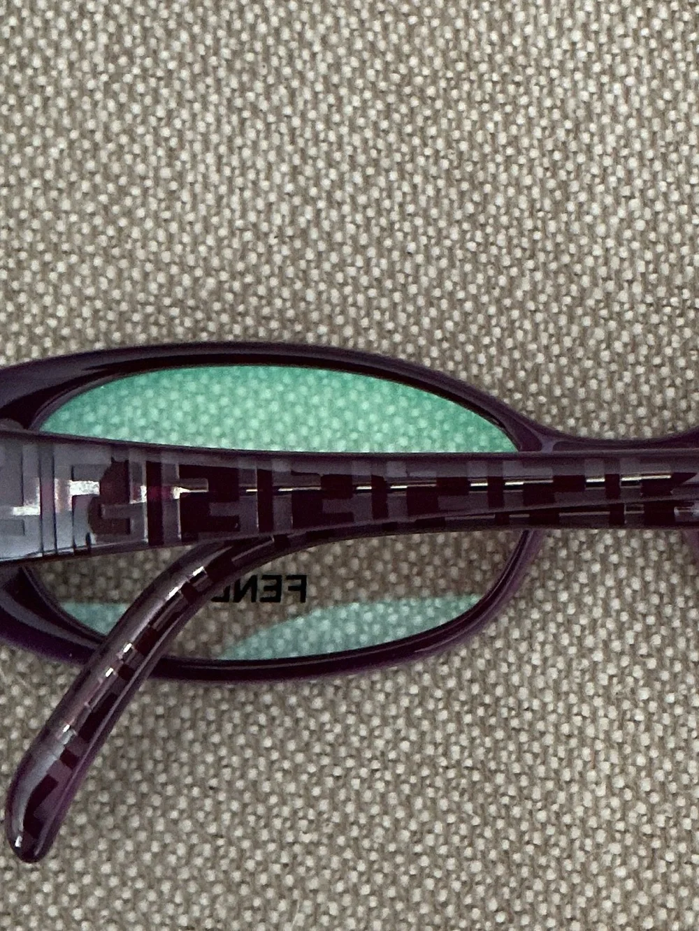 Fendi rectangular frames